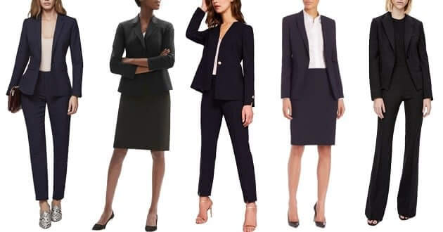 best tall womens business suits